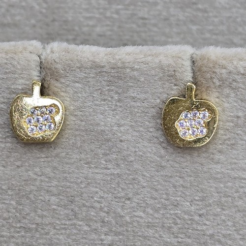 Earings gold (21k) weight (1.63)gr for daily use