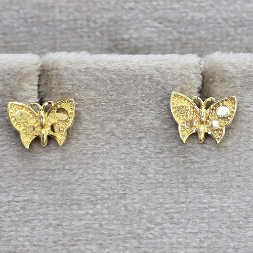 DIVER JEWELLERY (مجوهرات الغواص) - Earings gold (21k) weight (1.77)gr for daily use