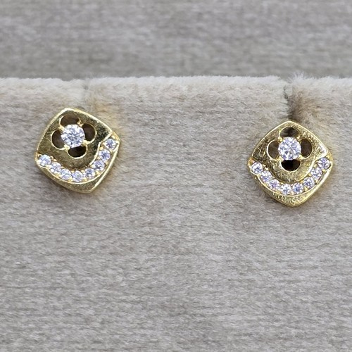 Earings gold (21k) weight (1.77)gr for daily use