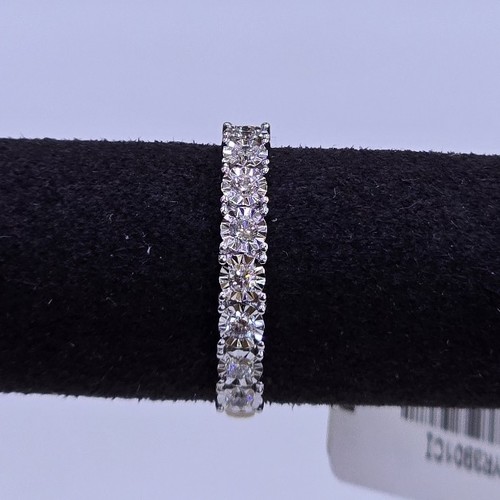 Ring lab Diamond (18k) weight (1.9)gr (0.2)crt (VVS-FG)(L.G.D)