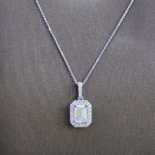 pendant lab grown Diamond (2.4)gr (0.86)crt (VVS-FG)