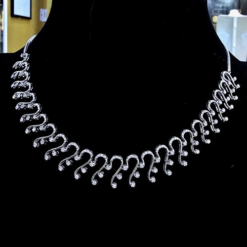 Necklace Diamond (14.64)gr (0.66)crt VVS/FG (40cm) L.G.D