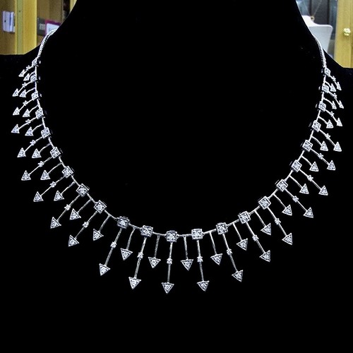 Necklace Diamond (17.5)gr (1.07)crt VVS/FG (40cm) L.G.D