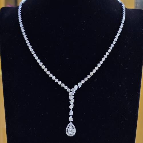 Necklace Diamond (29.59)gr (5.7)crt VVS/FG (45cm) L.G.D