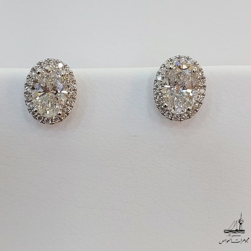 DIVER JEWELLERY (مجوهرات الغواص) - (18k) (3.56)gr (2.33)crt (VVS-FG)L.G.D تراچي الماس مخبري و ذهب عيار ١٨