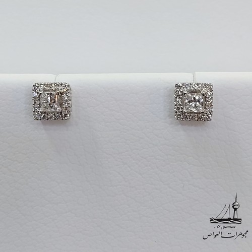 DIVER JEWELLERY (مجوهرات الغواص) - (18k) (1.4)gr (0.3)crt (VVS-FG)L.G.D تراچي الماس مخبري و ذهب عيار ١٨