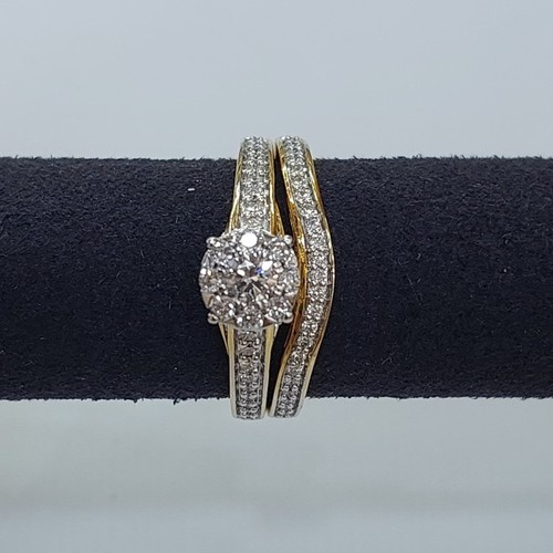 Ring Diamond (18k) weight (6.78)gr (0.60)crt (VVS-FG)L.G.D