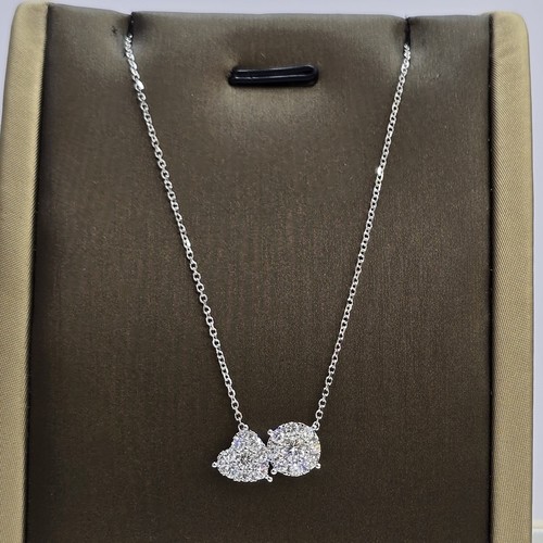 DIVER JEWELLERY (مجوهرات الغواص) - Pendant Diamond 18k (3.8)gr (0.70)crt (VVS-FG) L.G.D