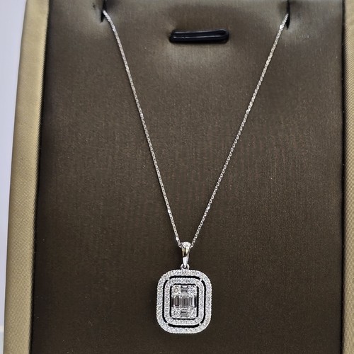 DIVER JEWELLERY (مجوهرات الغواص) - Pendant Diamond 18k (3.3)gr (0.58)crt (VVS-FG) L.G.D