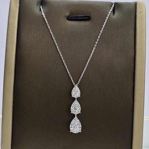 DIVER JEWELLERY (مجوهرات الغواص) - Pendant Diamond 18k (3.5)gr (0.48)crt (VVS-FG) L.G.D