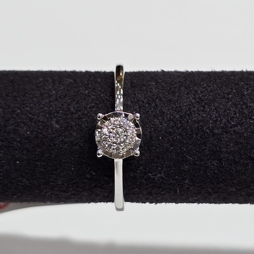 Ring lab Diamond (18k) weight (2)gr (0.1)crt (VVS-FG)