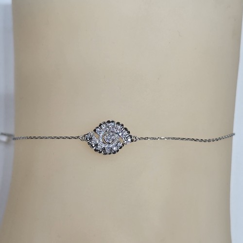 Bereclet Diamond 18k gold (1.87)gr ( 0.19)crt VVS/FG 18cm L.G.D
