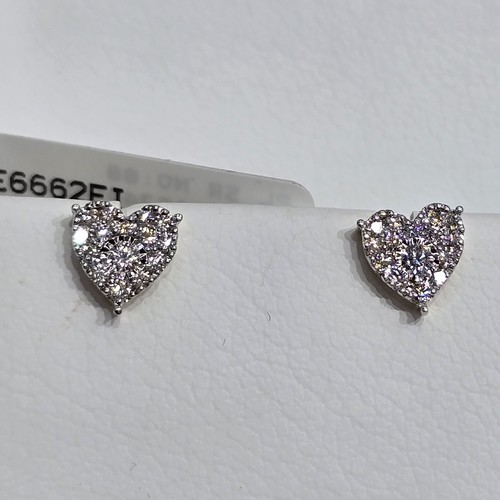 Earings Diamond 18k(1.8)gr (0.35)crt (VVS-FG) L.G.D