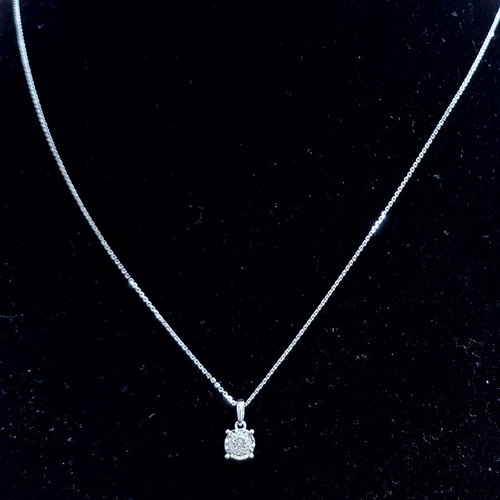 Pendant Diamond 18k (2)gr (0.06)crt (VVS-FG) L.G.D