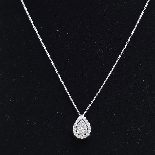 pendant Diamond 18k (3.1)gr (0.23)crt (VVS-FG) L.G.D