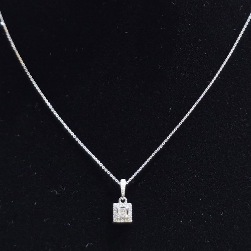 pendant Diamond 18k (1.46)gr (0.17)crt (VVS-FG) L.G.D