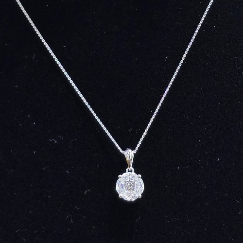 pendant Diamond 18k (2.6)gr (0.97)crt (VVS-FG) L.G.D