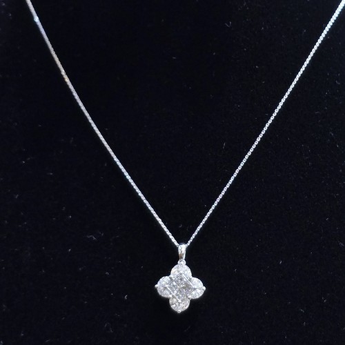 pendant Diamond 18k (2.54)gr (0.76)crt (VVS-FG) L.G.D