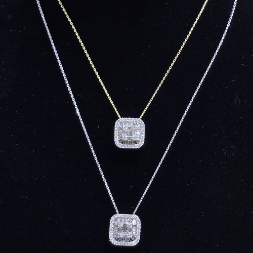 pendant Diamond 18k (4.22)gr (1.12)crt (VVS-FG) L.G.D