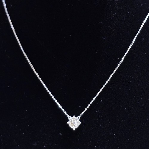 pendant Diamond 18k (1.82)gr (0.11)crt (VVS-FG) L.G.D