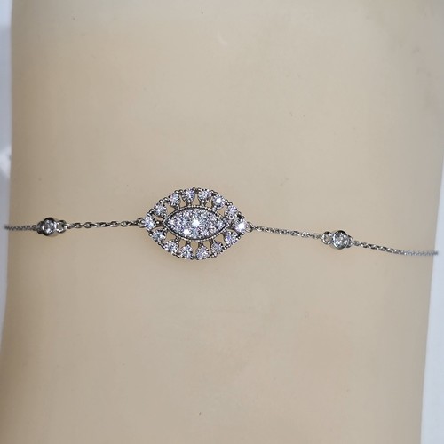 Bereclet Diamond 18k gold (2.9)gr ( 0.26)crt VVS/FG 18cm L.G.D