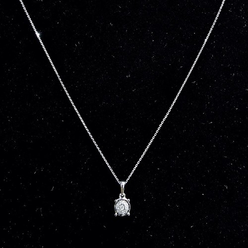 pendant gold 18k (2.2)gr (0.05)crt Diamond VVS/FG L.G.D