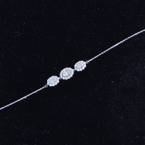 breclet gold 18k (3.12)gr (1.02)crt Diamond VVS/FG L.G.D