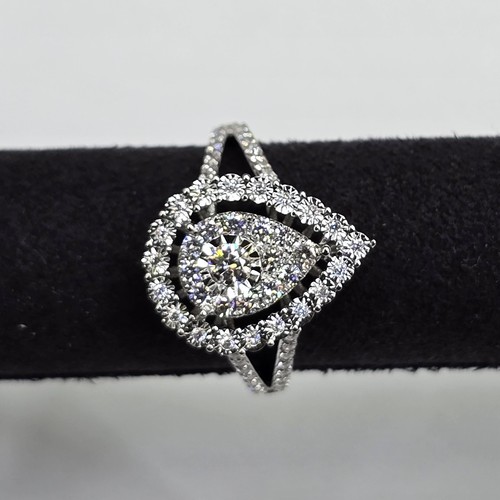 ring gold 18k (4.19)gr (0.65)crt Diamond VVS/FG L.G.D