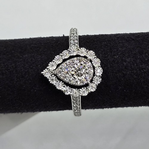ring gold 18k (2.96)gr (0.3)crt Diamond VVS/FG L.G.D