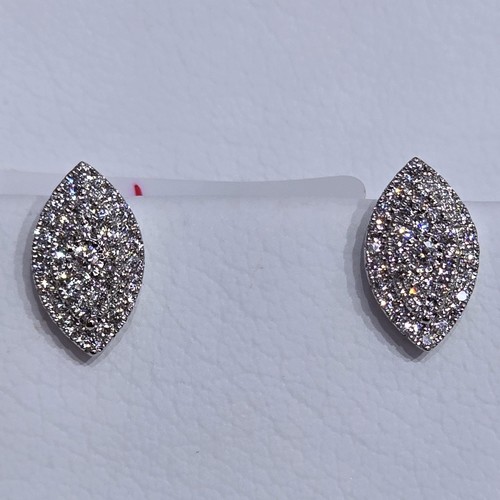 Earings Diamond 18k(2.54)gr (0.46)crt (VVS-FG) L.G.D