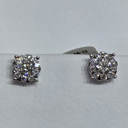 Earings Diamond 18k(2.96)gr (1.45)crt (VVS-FG) L.G.D