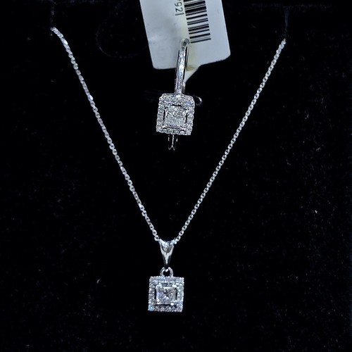 Half set Diamond gold 18k(3.92)gr (0.53)crt (VVS-FG) (L.G.D)