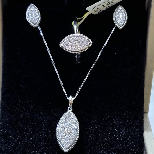 Half set Diamond gold 18k(10.06)gr (1.08)crt (VVS-FG) (L.G.D)