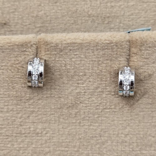 Earings Gold 18k(1.1)gr Diamond (0.10)crt VVS/EF L.G.D