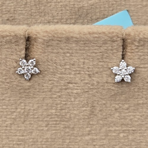 Earings Gold 18k(0.88)gr Diamond (0.15)crt VVS/EF L.G.D