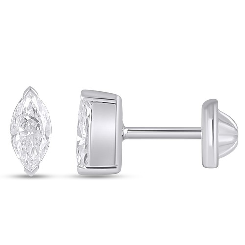 Earings Gold 18k(1.03)gr Diamond (0.25)crt VVS/EF L.G.D