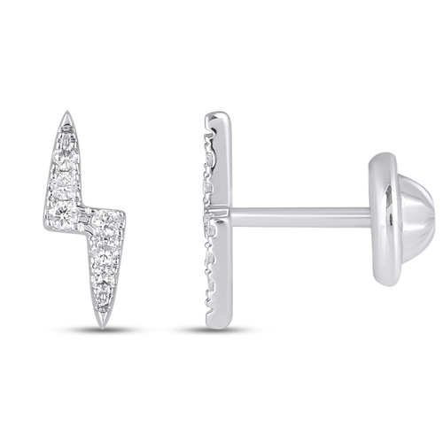 Earings Gold 18k(0.9)gr Diamond (0.07)crt VVS/EF L.G.D