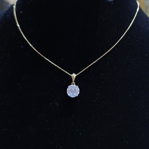 pendant gold 18k (2.28)gr (0.71)crt Diamond VVS/FG L.G.D