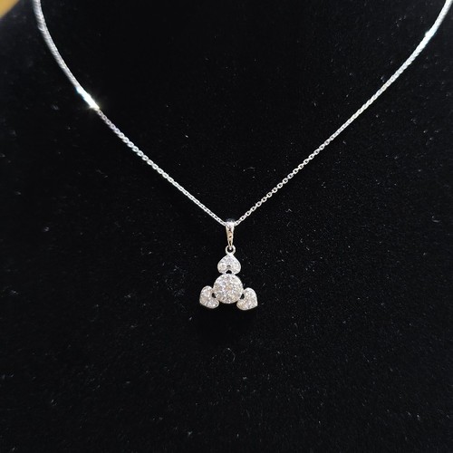 pendant gold 18k (2.58)gr (0.25)crt Diamond VVS/FG L.G.D