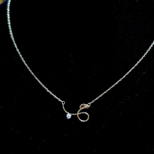 pendant Diamond (1)gr (0.05)crt Gold 18k VVS/FG L.G.D size 50,40,30cm