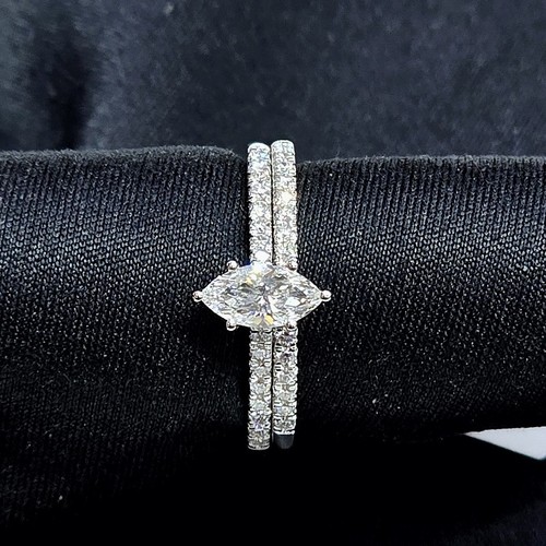 Twins Diamond (18k) weight (4.14)gr (0.77)crt (VVS-EF)L.G.D