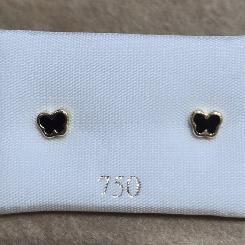 Earings Gold (18k) weight (0.4-0.7)gr safety Lock per piece