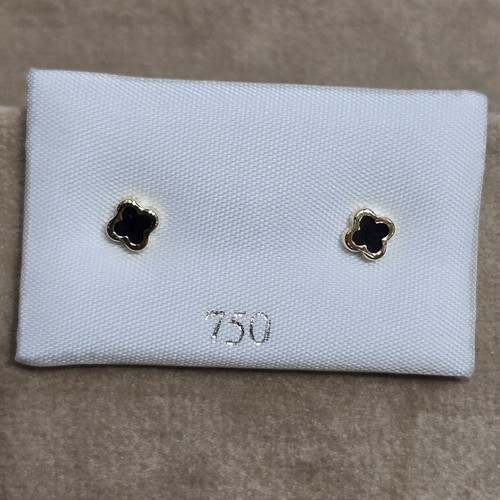 Earings Gold (18k) weight (0.4-0.7)gr safety Lock per piece