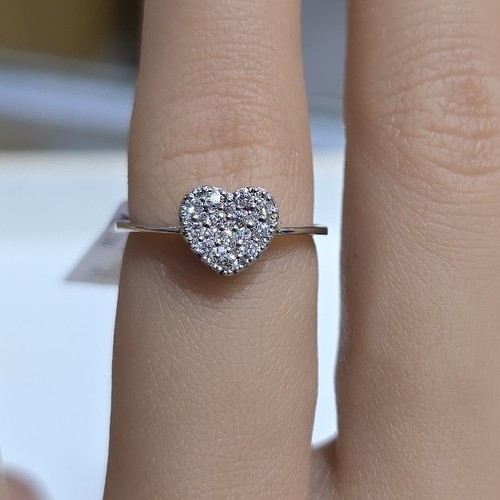 Ring Diamond weight(2.50)g (0.24)crt VVS/FG  L.G.D Gold 18k