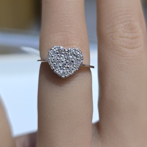 Ring Diamond weight(3.3)g (0.5)crt VVS/FG  L.G.D Gold 18k