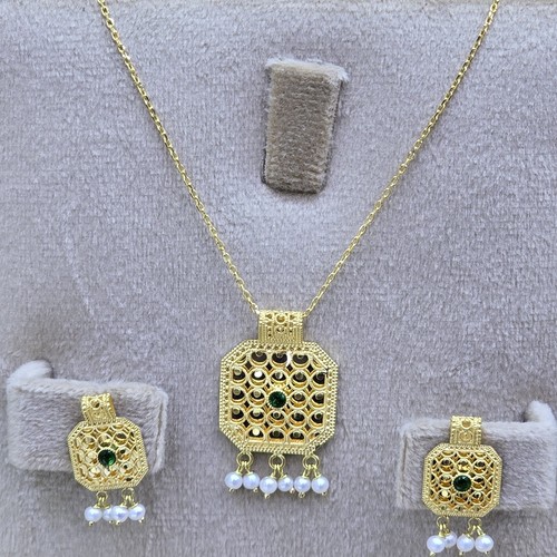 DIVER JEWELLERY (مجوهرات الغواص) - Hlaf set Gold (21k) weight(6.95)gr Length(40cm)