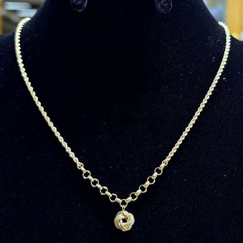 Weight(2.97)gr Length(45cm) قلادة ذهب عيار ١٨