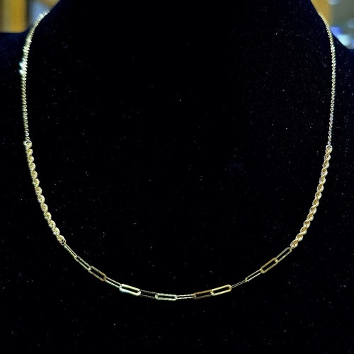 weight (1.1)gr Length (45)cm قلادة ذهب عيار ٢١