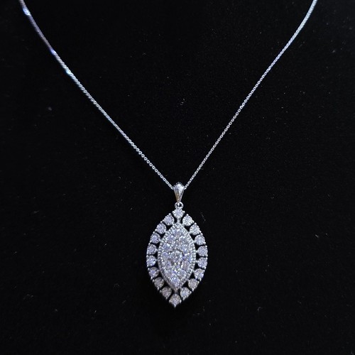 Pendant Diamond (18k) weight (6.48)gr (0.73)crt (VVS-FG)L.G.D