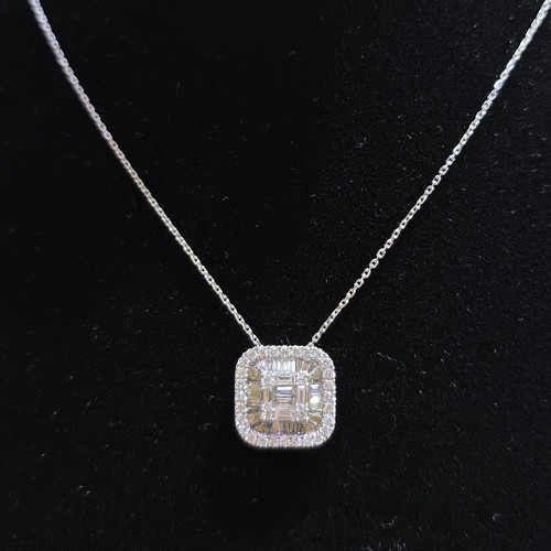 pendant Diamond 18k (4.16)gr (1.12)crt (VVS-FG) L.G.D